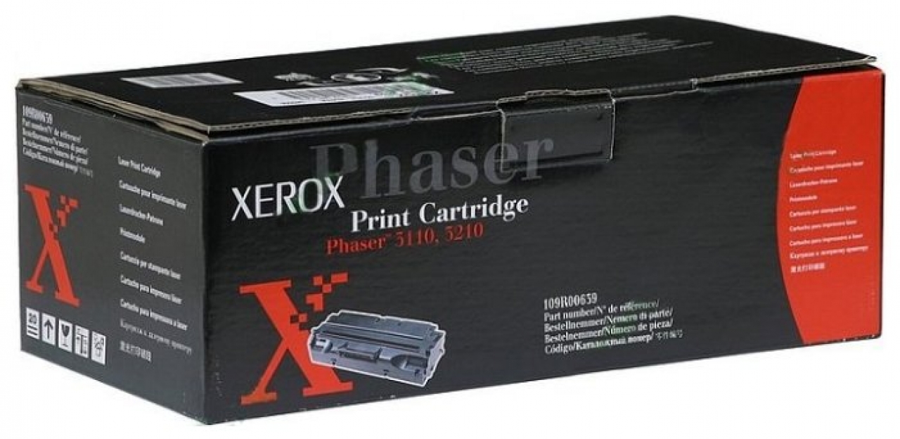 Картридж Xerox 109R00639 оригинальный чёрный для принтеров Xerox Phaser 3110, 3210