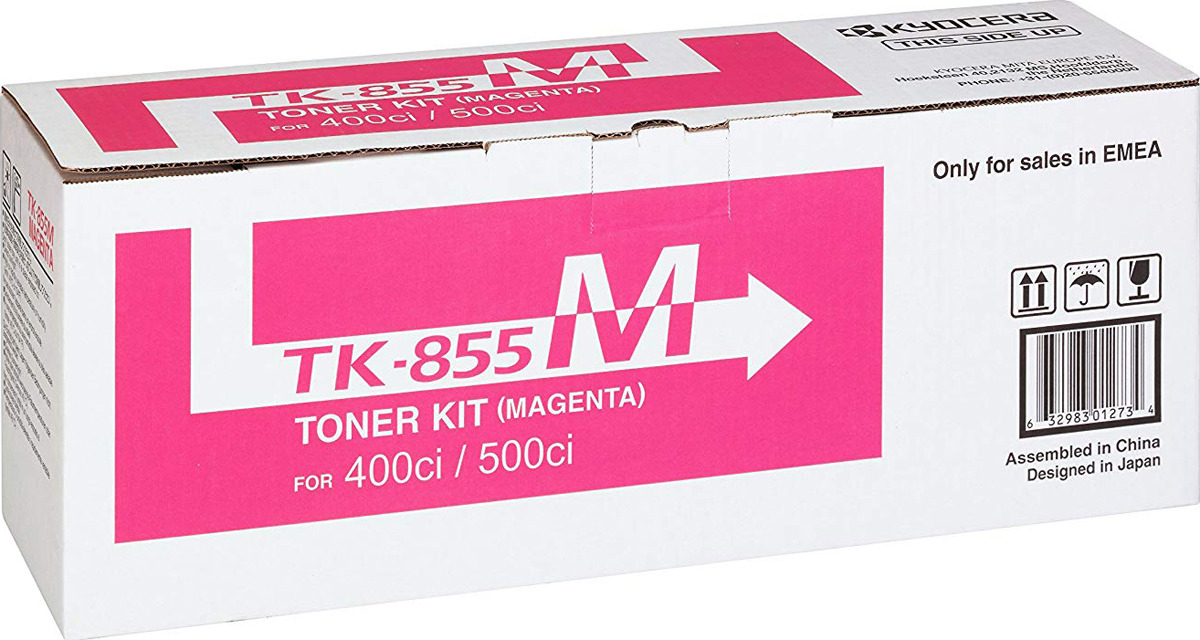 Картридж Kyocera 1T02H7BEU0 TK-855M оригинальный красный для принтеров Kyocera TASKalfa 400ci | Kyocera TASKalfa 500ci | Kyocera TASKalfa 552ci