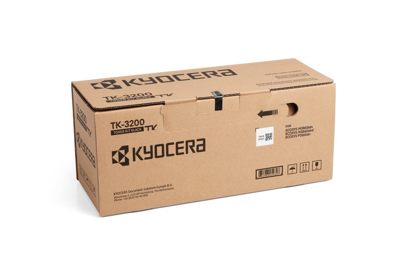 Картридж Kyocera 1T02X90NL0 TK-3200 оригинальный чёрный для принтеров Kyocera ECOSYS P3260dn | Kyocera ECOSYS M3860idn | Kyocera ECOSYS M3860idnf