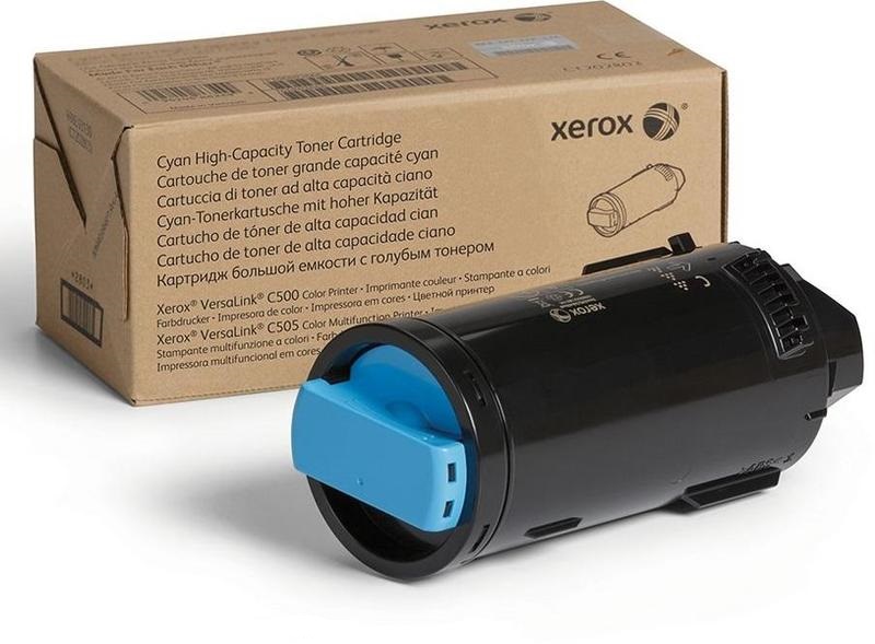 Картридж Xerox 106R03881 оригинальный синий для принтеров Xerox VersaLink C500 | Xerox VersaLink C505