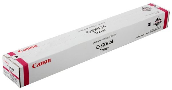 Картридж Canon 2449B002 C-EXV24M оригинальный красный для принтеров Canon imageRUNNER 5800C, imageRUNNER 5800CN, imageRUNNER 6800C, imageRUNNER 6880C, imageRUNNER 6880Ci