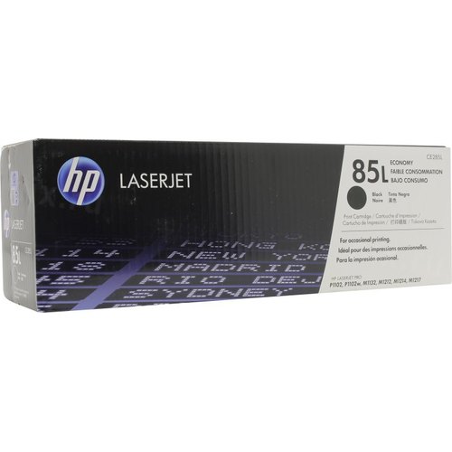 Картридж HP CE285L 85L оригинальный чёрный для принтеров HP LASERJET PRO P1102 | HP LASERJET PRO P1102w | HP LASERJET PRO M1132 | HP LASERJET PRO M1212 | HP LASERJET PRO M1214 | HP LASERJET PRO M1217