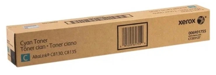 Картридж Xerox 006R01755 оригинальный синий для принтеров Xerox AltaLink C8130 | Xerox AltaLink C8135