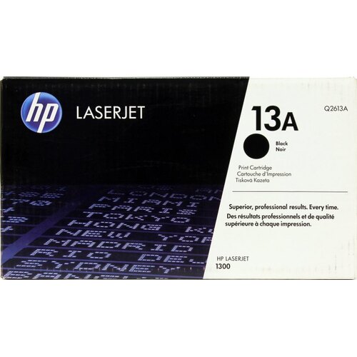 Картридж HP Q2613A 13A оригинальный чёрный для принтеров HP Laserjet  1300