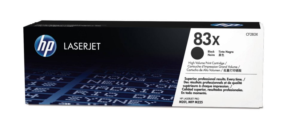 Картридж HP CF283X 83X оригинальный чёрный для принтеров HP Laserjet Pro M201 | HP Laserjet Pro MFP M225