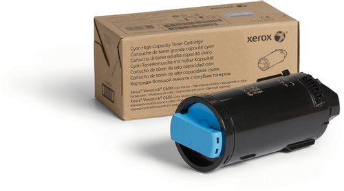 Картридж Xerox 106R03912 оригинальный синий для принтеров Xerox VersaLink C600 | Xerox VersaLink C605