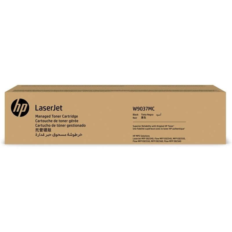 Картридж HP W9037MC оригинальный чёрный для принтеров HP LaserJet E82540dn / LaserJet E82540z/ LaserJet E82550dn / LaserJet E82550z/ LaserJet E82560dn / LaserJet E82560z / LaserJet E82540du/ LaserJet E825550du/ LaserJet E82560du