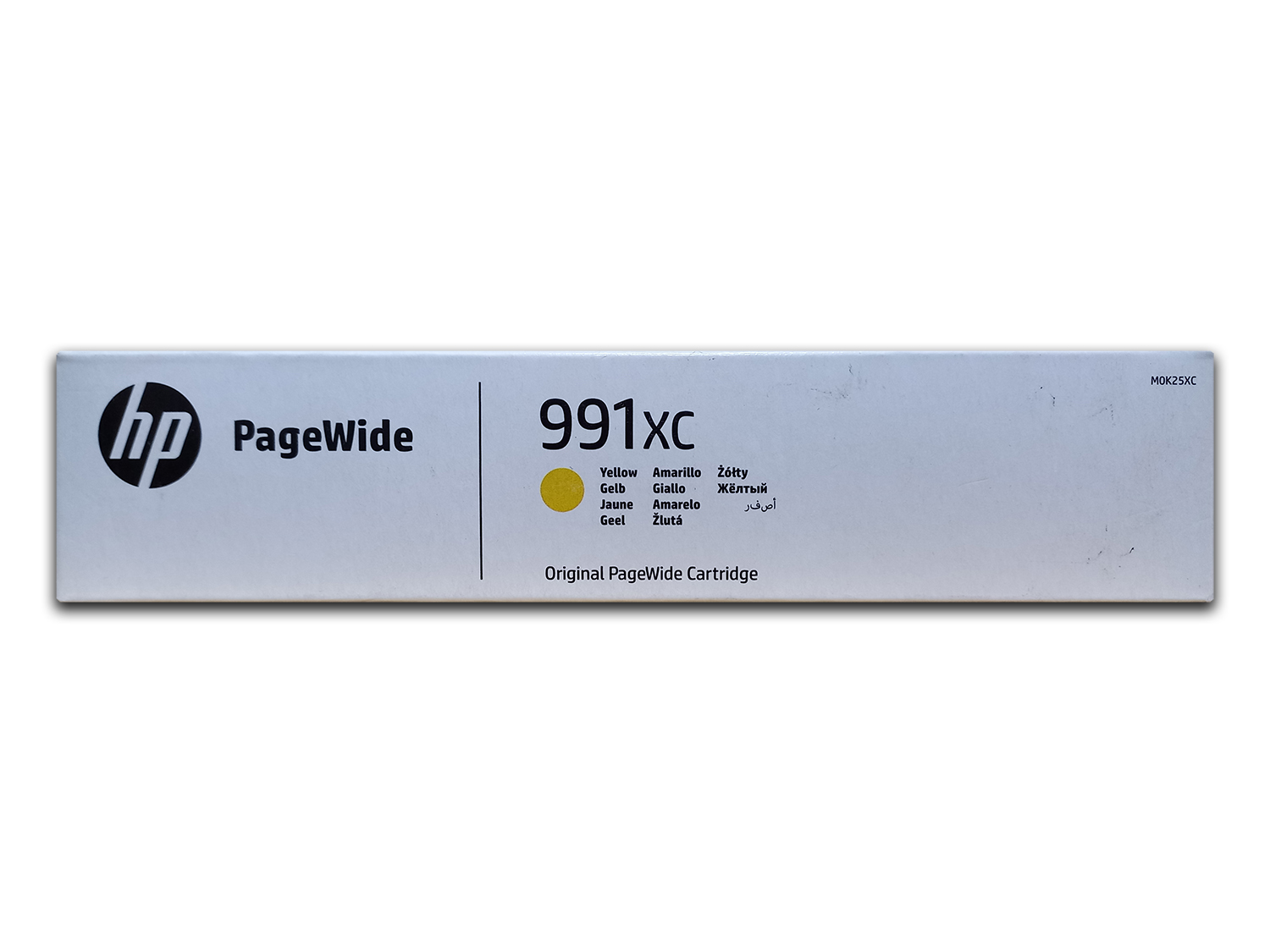 Картридж HP M0K25XC 991XC оригинальный жёлтый для принтеров HP PageWide Pro 772dn | HP PageWide Pro 777z | HP PageWide Pro 750dw