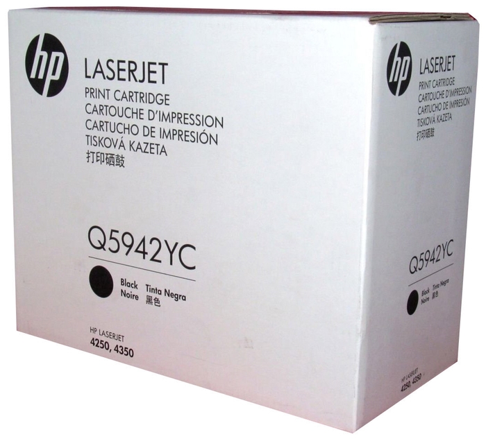 Картридж HP Q5942YC оригинальный чёрный