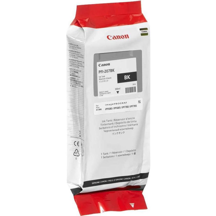 Картридж Canon 8789B001 PFI-207BK оригинальный