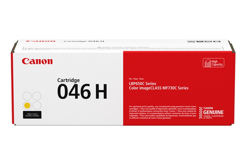 Картридж Canon 1251C002 046HY оригинальный желтый для принтеров Canon i-Sensys LBP650C Series | Canon Color imageCLASS MF730C Series