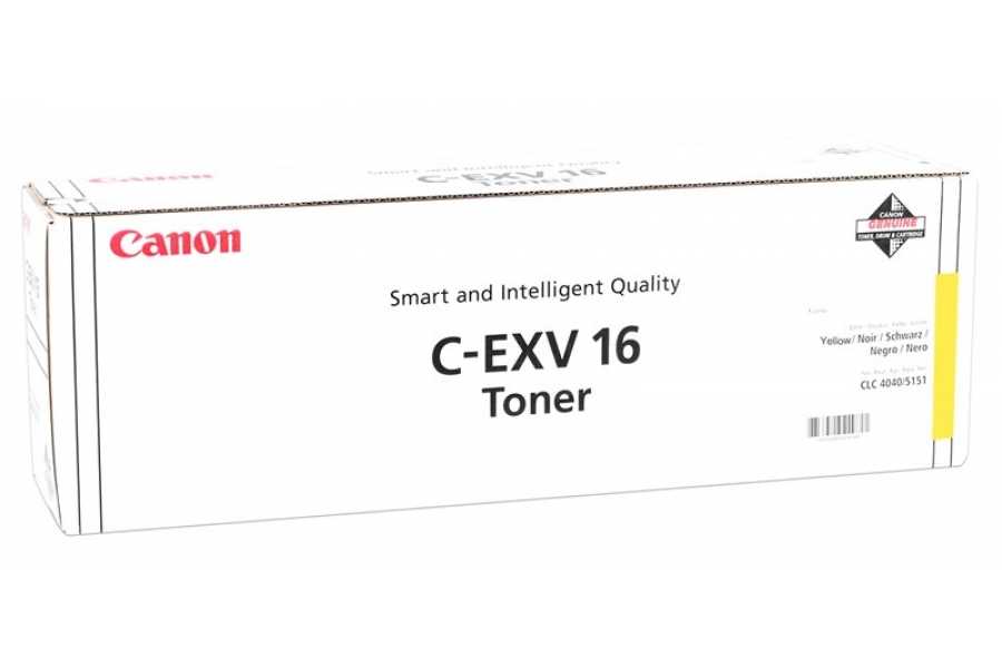 Картридж Canon 1068B002 C-EXV16 Toner C оригинальный синий для принтеров Canon CLC 4040 | Canon CLC 5151 | Canon iR C4080i | Canon iR C4580i | Canon iR C5185i