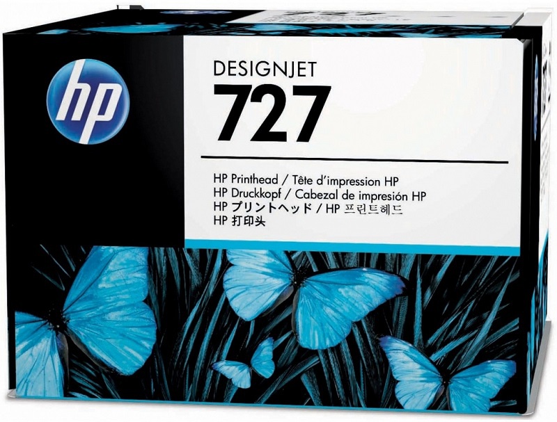 Картридж HP B3P06A 727 оригинальный цветной для принтеров HP Designjet T1500 | HP Designjet T920 | HP DesignJet T2530 | HP DesignJet T1530 | HP DesignJet T930 | HP Designjet T2500 | HP DesignJet T3500