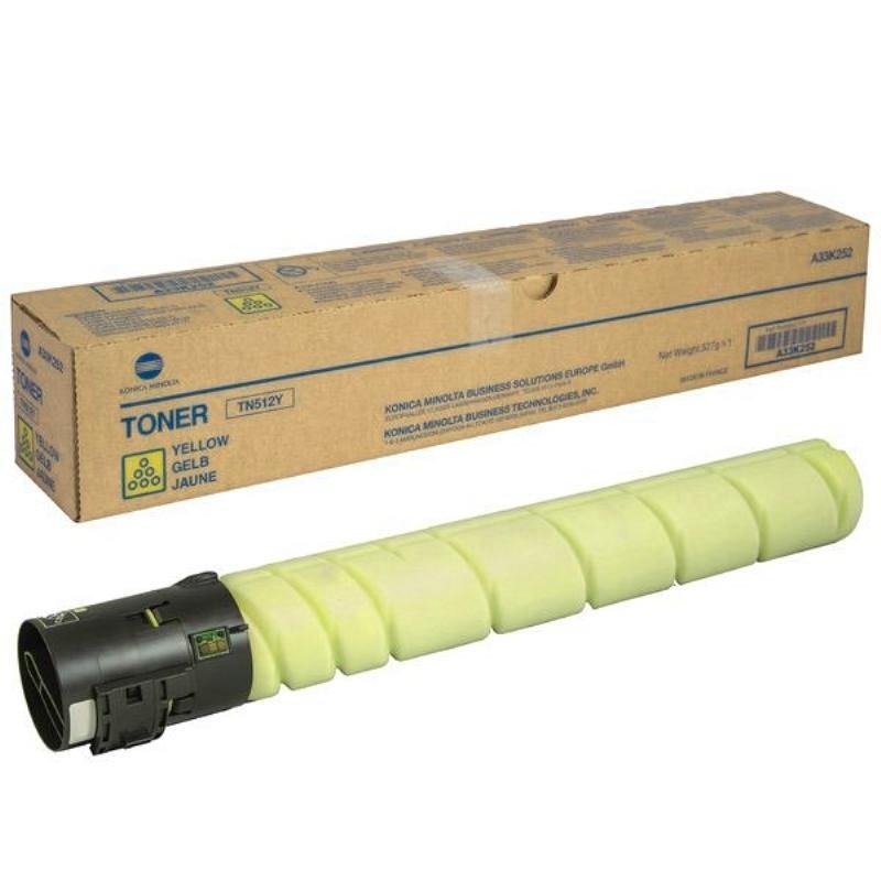 Картридж Konica Minolta A33K252 TN512Y оригинальный желтый для принтеров Konica Minolta Konica Minolta Konica Minolta Konica Minolta Konica Minolta Konica Minolta Konica Minolta Konica Minolta Konica Minolta Konica Minolta Konica Minolta Bizhub C454 | Kon