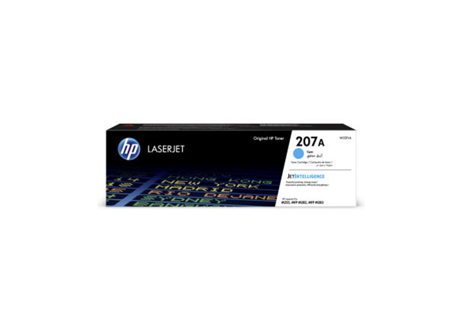 Картридж HP W2211A 207A оригинальный синий для принтеров HP Laserjet Pro M255 | HP Laserjet Pro MFP M282 | HP Laserjet Pro MFP M283