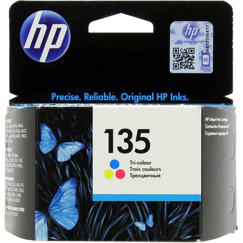 Картридж HP C8766HE 135 оригинальный цветной для принтеров HP DeskJet 460 series | HP DeskJet 5740 | HP DeskJet 5743 | HP DeskJet 5745 | HP DeskJet 5748 | HP DeskJet 5793 | HP DeskJet 6540 | HP DeskJet 6543 | HP DeskJet 6620 | HP DeskJet 6623 | HP DeskJet