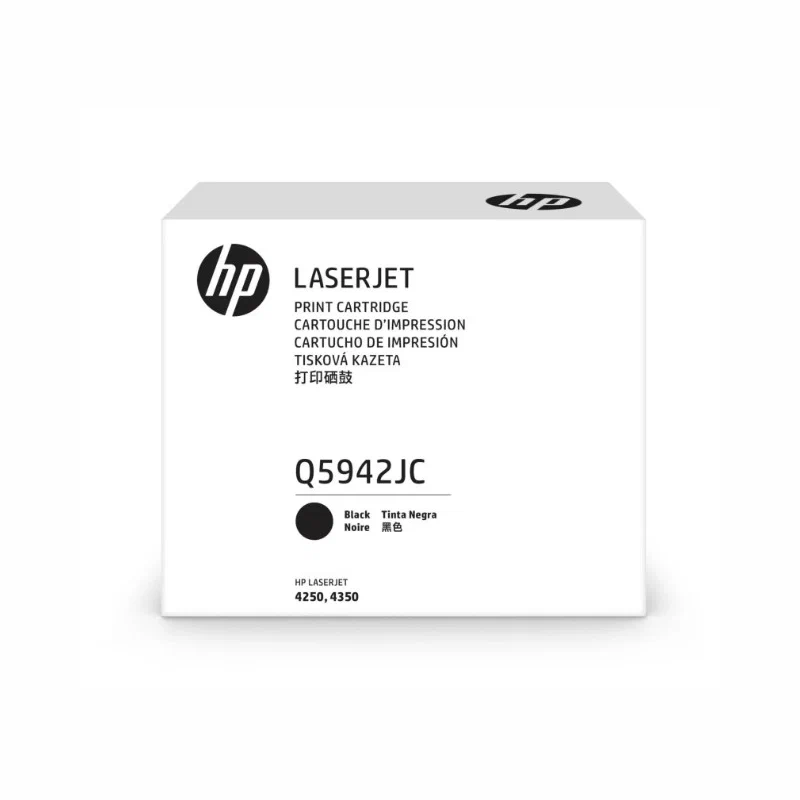 Картридж HP Q5942JC оригинальный чёрный для принтеров HP Laserjet 4250 | HP Laserjet 4350