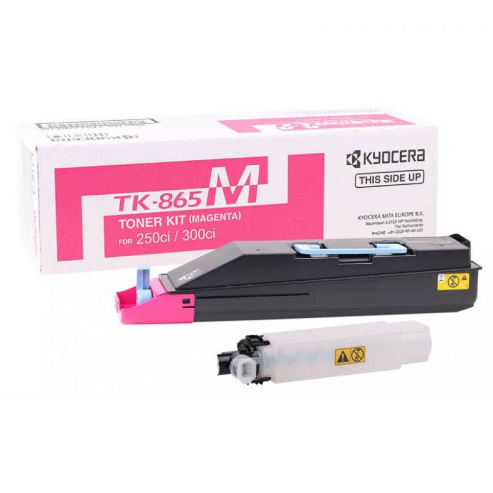 Картридж Kyocera 1T02JZBEU0 TK-865M оригинальный красный для принтеров Kyocera TASKalfa 250ci | Kyocera TASKalfa 300ci