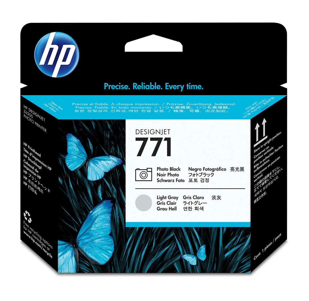 Картридж HP CE020A 771 оригинальный цветной для принтеров HP DesignJet Z6200