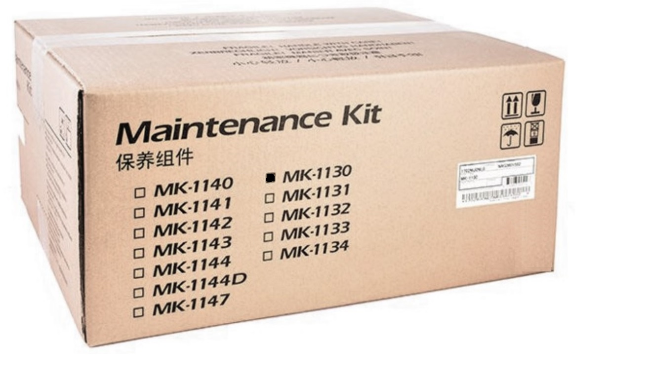 Сервисный комплект Kyocera 1702MJ0NL0 MK-1130 оригинальный чёрный для принтеров Kyocera FS-1030MFP | Kyocera FS-1030MFP/DP | Kyocera FS-1130MFP | Kyocera ECOSYS M2030dn PN | Kyocera ECOSYS M2030dn | Kyocera ECOSYS M2530dn