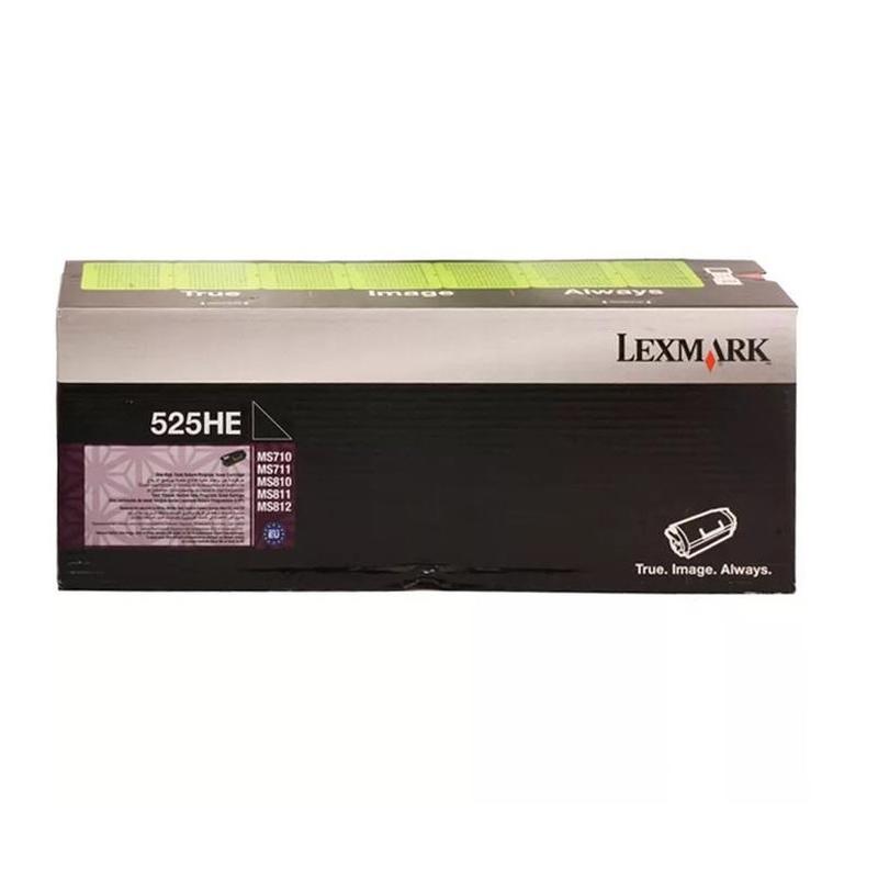 Картридж Lexmark 52D5H0E 525HE оригинальный чёрный для принтеров Lexmark MS812de | Lexmark MS812dn | Lexmark MS810de | Lexmark MS811dn | Lexmark MS810dn | Lexmark MS812dtn | Lexmark MS810n | Lexmark MS811n | Lexmark MS810dtn | Lexmark MS811dtn