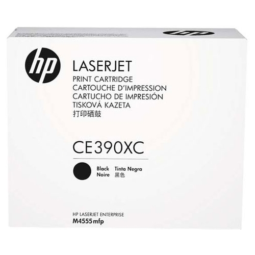 Картридж HP CE390XC оригинальный чёрный для принтеров HP LaserJet Enterprise M4555 mfp