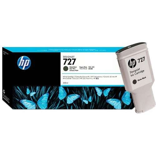 Картридж HP C1Q12A 727 оригинальный чёрный для принтеров HP Designjet T920 | HP Designjet T1500 | HP Designjet T2505