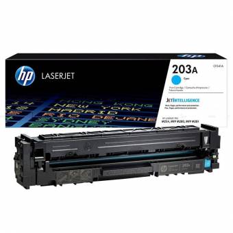 Картридж HP CF541A № 203A оригинальный для принтеров HP Color LaserJet Pro M254/M280/M281