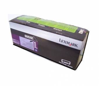 Картридж Lexmark 50F5X0E 505XE оригинальный чёрный для принтеров Lexmark MS610de | Lexmark MS610dn | Lexmark MS510dn | Lexmark MS410dn | Lexmark MS410d | Lexmark MS610dte | Lexmark MS415dn
