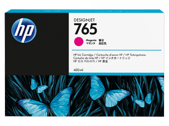 Картридж HP F9J51A 765 оригинальный красный для принтеров HP Designjet T7200