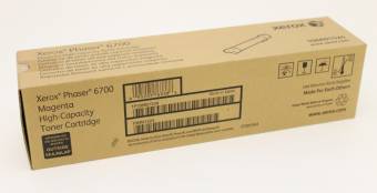 Картридж Xerox 106R01524 оригинальный красный для принтеров Xerox Phaser 6700