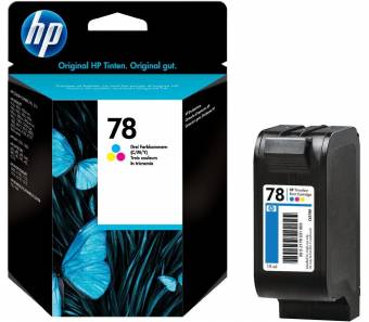 Картридж HP C6578D 78 оригинальный цветной для принтеров HP DeskJet 1180C | HP DeskJet 1220C | HP DeskJet 1280 | HP DeskJet 3810 | HP DeskJet 3816 | HP DeskJet 3820 | HP DeskJet 3822 | HP DeskJet 6122 | HP DeskJet 6127 | HP DeskJet 916C | HP DeskJet 920C 