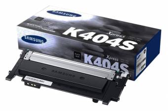 Картридж Samsung CLT-K404S оригинальный чёрный для принтеров Samsung C430 | Samsung C430W | Samsung C480FW | Samsung C480W