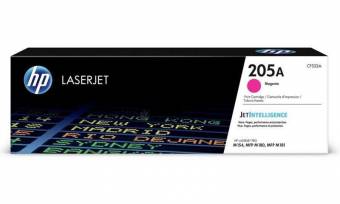 Картридж HP CF533A 205A оригинальный красный для принтеров HP LASERJETPRO M154 | HP LASERJETPRO MFP M 160 | HP LASERJETPRO MFP M181