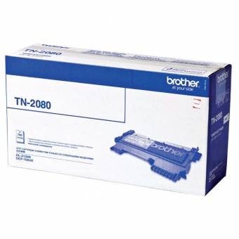 Картридж Brother TN-2080 оригинальный чёрный для принтеров Brother HL-2130R | Brother DCP-7055R