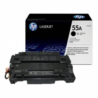 Картридж HP CE255A 55A оригинальный чёрный для принтеров HP LaserJet Enterprise P3015 | HP LaserJet Enterprise 500 MFP M525