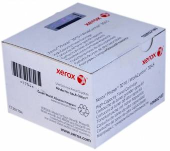 Картридж Xerox 106R02183 оригинальный чёрный для принтеров Xerox Phaser 3010 | Xerox WorkCentre 3045
