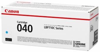 Картридж Canon 0458C001 040 C оригинальный синий для принтеров Canon i-Sensys LBP710C Series