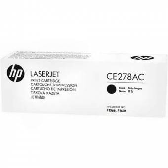 Картридж HP CE278AC оригинальный чёрный для принтеров HP LASERJET PRO P1566 | HP LASERJET PRO P1606