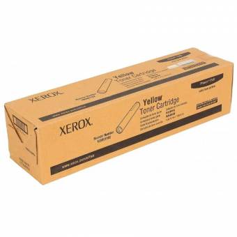Картридж Xerox 106R01162 оригинальный желтый для принтеров Xerox Phaser 7760