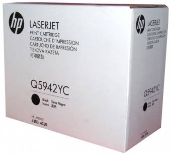 Картридж HP Q5942YC оригинальный чёрный