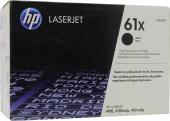 Картридж HP C8061X №61Х оригинальный для принтеров HP LaserJet 4100, 4100DTN, 4100mfp, 4100N, 4100TN