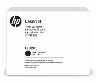 Картридж HP CF289YC оригинальный чёрный для принтеров HP Laserjet Enterprise M507 | HP Laserjet Enterprise MFP M528
