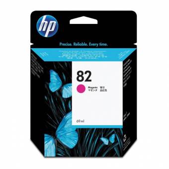 Картридж HP C4912A 82 оригинальный красный для принтеров HP DesignJet 500 | HP DesignJet 500 plus | HP DesignJet 510 | HP DesignJet 800 | HP DesignJet 815mfp | HP DesignJet 820mfp | HP DesignJet cc800ps