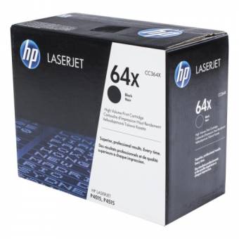 Картридж HP CC364X 64X оригинальный чёрный для принтеров HP LASERJET P4015 | HP LASERJET P4515