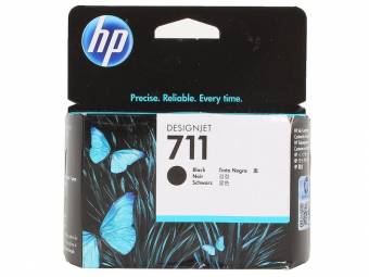 Картридж HP CZ133A №711 оригинальный чёрный для принтеров HP DesignJet T120 | HP DesignJet T520