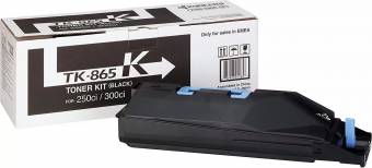 Картридж Kyocera 1T02JZ0EU0 TK-865K оригинальный чёрный для принтеров Kyocera TASKalfa 250ci | Kyocera TASKalfa 300ci