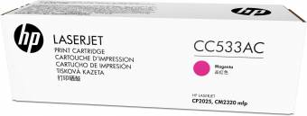Картридж HP CC533AC оригинальный красный для принтеров HP LASERJET CP2025 | HP LASERJET CM2320 mfp