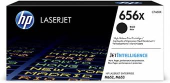 Картридж HP CF460X 656X оригинальный чёрный для принтеров HP Laserjet Enterprise M652 | HP Laserjet Enterprise M653 | HP Laserjet Enterprise E65050 | HP Laserjet Enterprise E65060