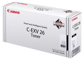 Картридж Canon 1660B006 C-EXV26 Bk оригинальный чёрный для принтеров Canon iR C1021 Series | Canon iR C1028 Series